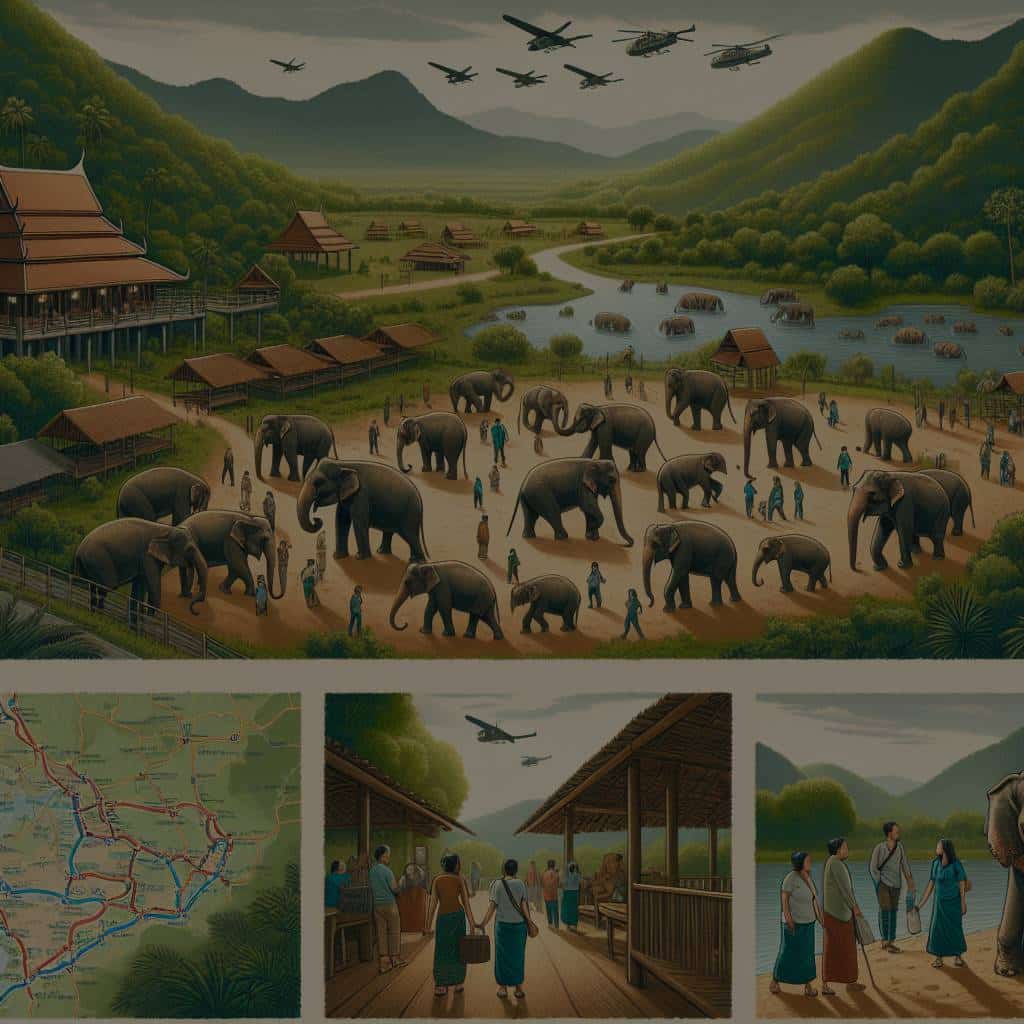 Comment organiser une visite éthique d’un sanctuaire d’éléphants en Thaïlande ?
