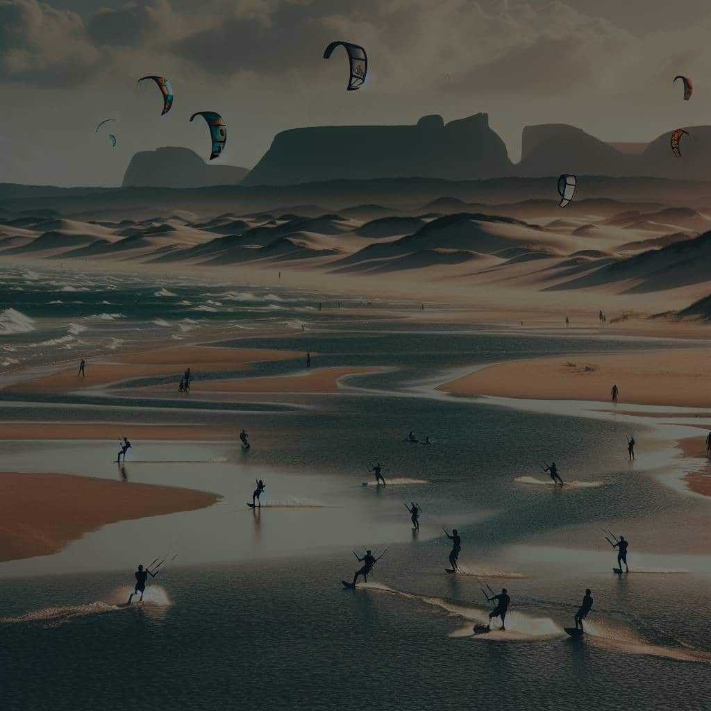 Où pratiquer le kitesurf dans les lagunes de la côte Nord-Est du Brésil ?