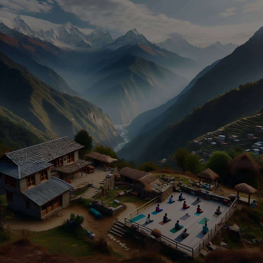 Où trouver des retraites de yoga abordables dans les montagnes népalaises ?