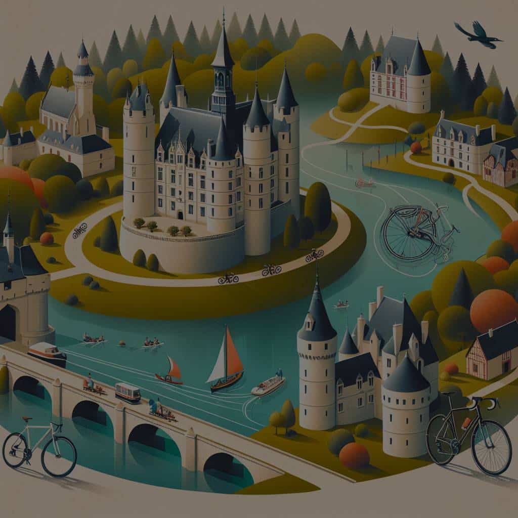 Quels sont les meilleurs itinéraires de cyclotourisme pour découvrir les châteaux de la Loire?